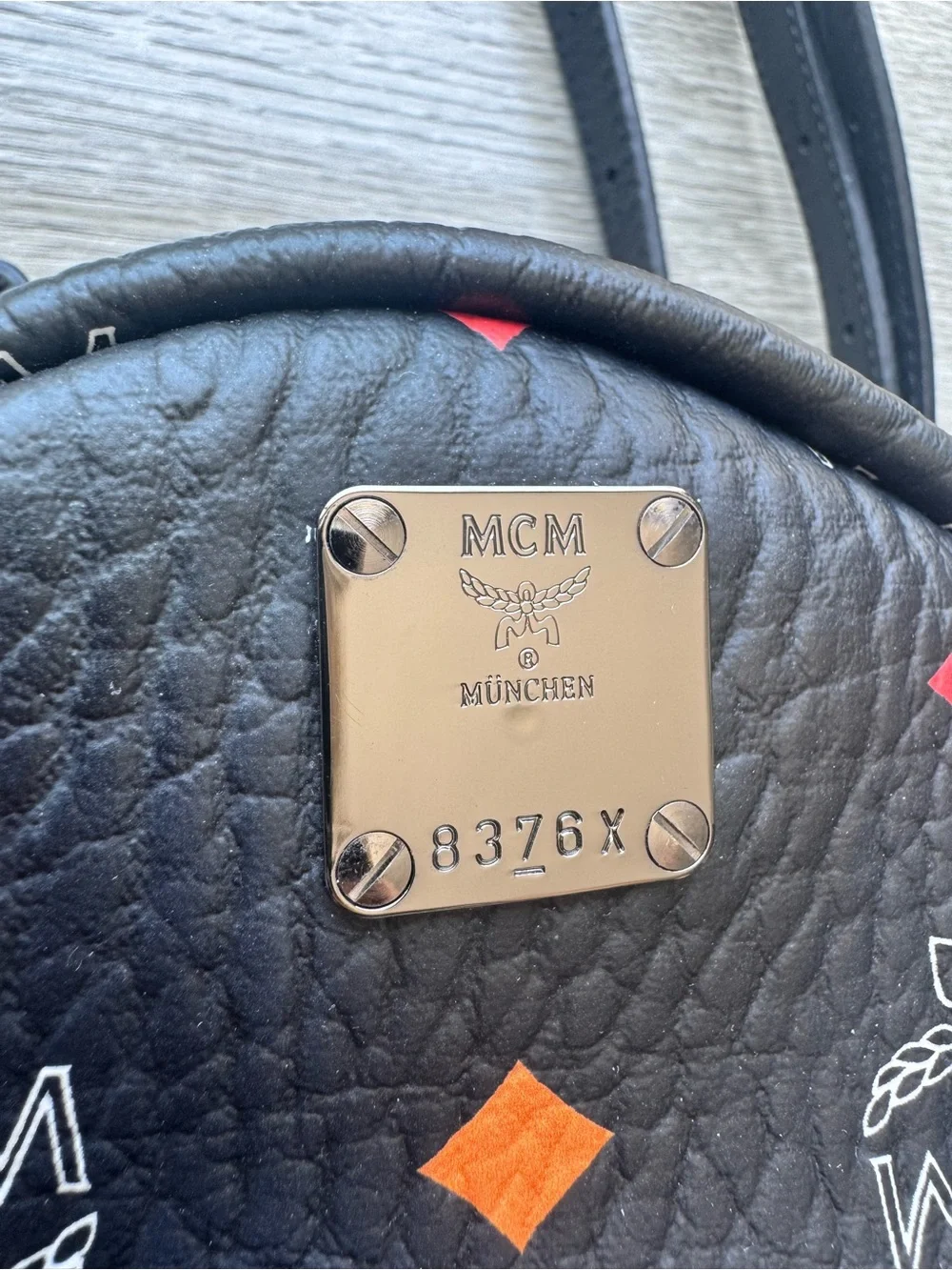 MCM Stark Bebe Boo Mini Backpack